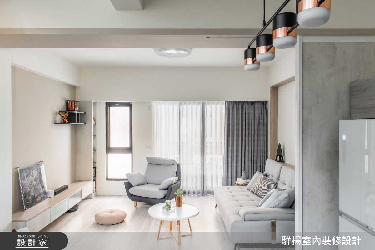 25坪新成屋(5年以下)＿北歐風客廳案例圖片＿驊揚室內裝修設計有限公司＿驊揚_93之11