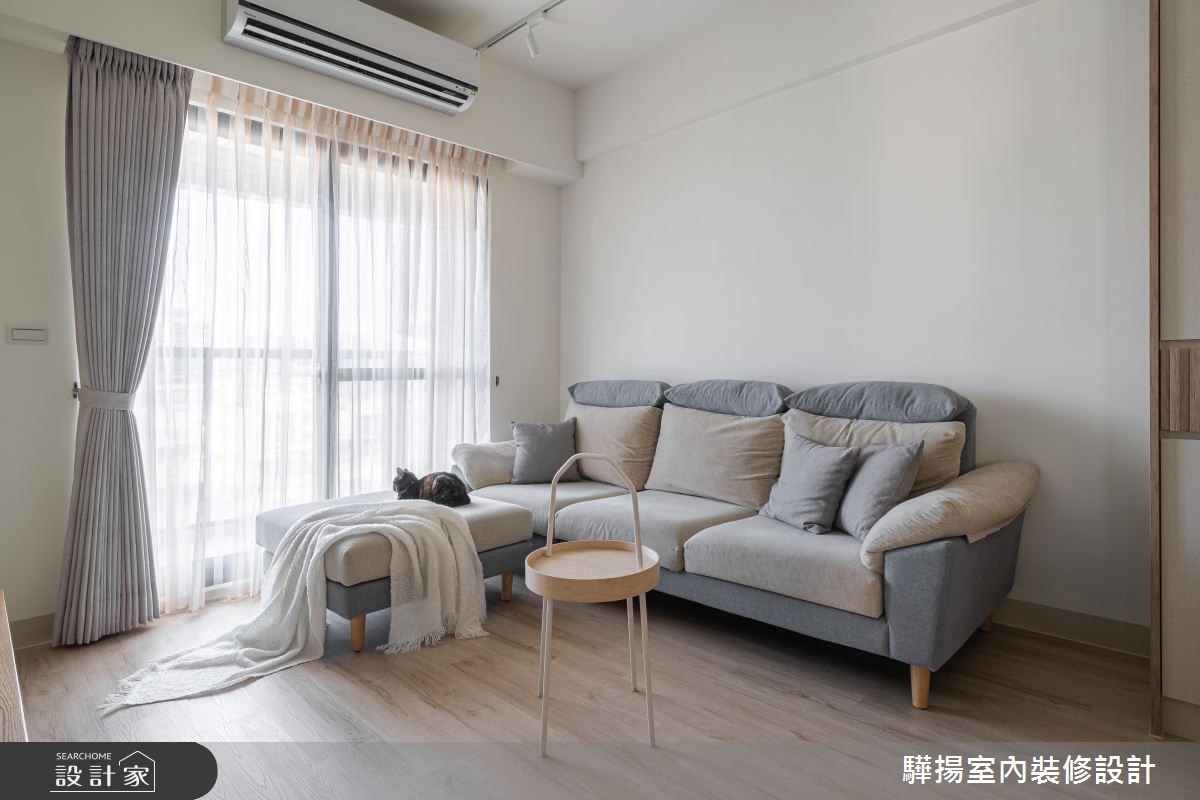 20坪新成屋(5年以下)＿日式風客廳案例圖片＿驊揚室內裝修設計有限公司＿驊揚_95之20