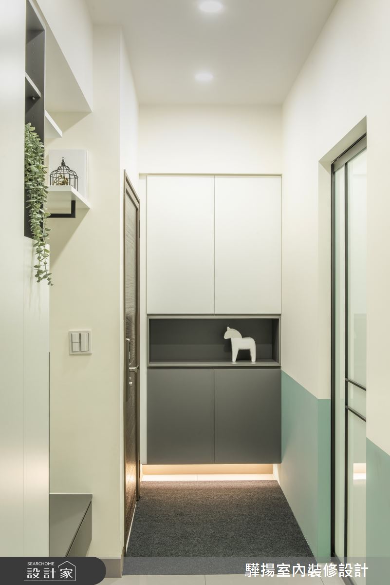 16坪新成屋(5年以下)＿北歐風玄關案例圖片＿驊揚室內裝修設計有限公司＿驊揚_97之2