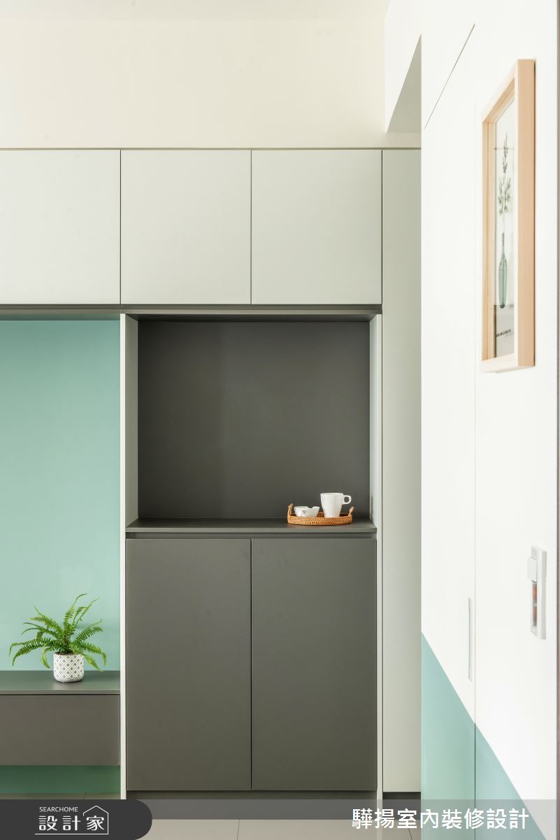 16坪新成屋(5年以下)＿北歐風玄關案例圖片＿驊揚室內裝修設計有限公司＿驊揚_97之3