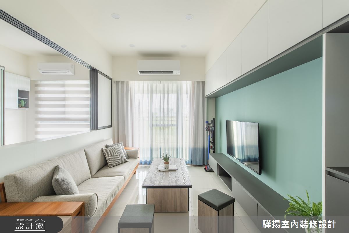 16坪新成屋(5年以下)＿北歐風客廳案例圖片＿驊揚室內裝修設計有限公司＿驊揚_97之4