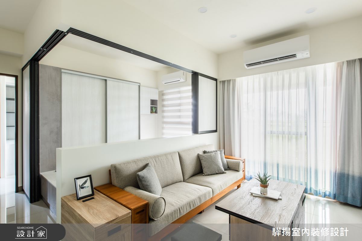 16坪新成屋(5年以下)＿北歐風客廳書房案例圖片＿驊揚室內裝修設計有限公司＿驊揚_97之5