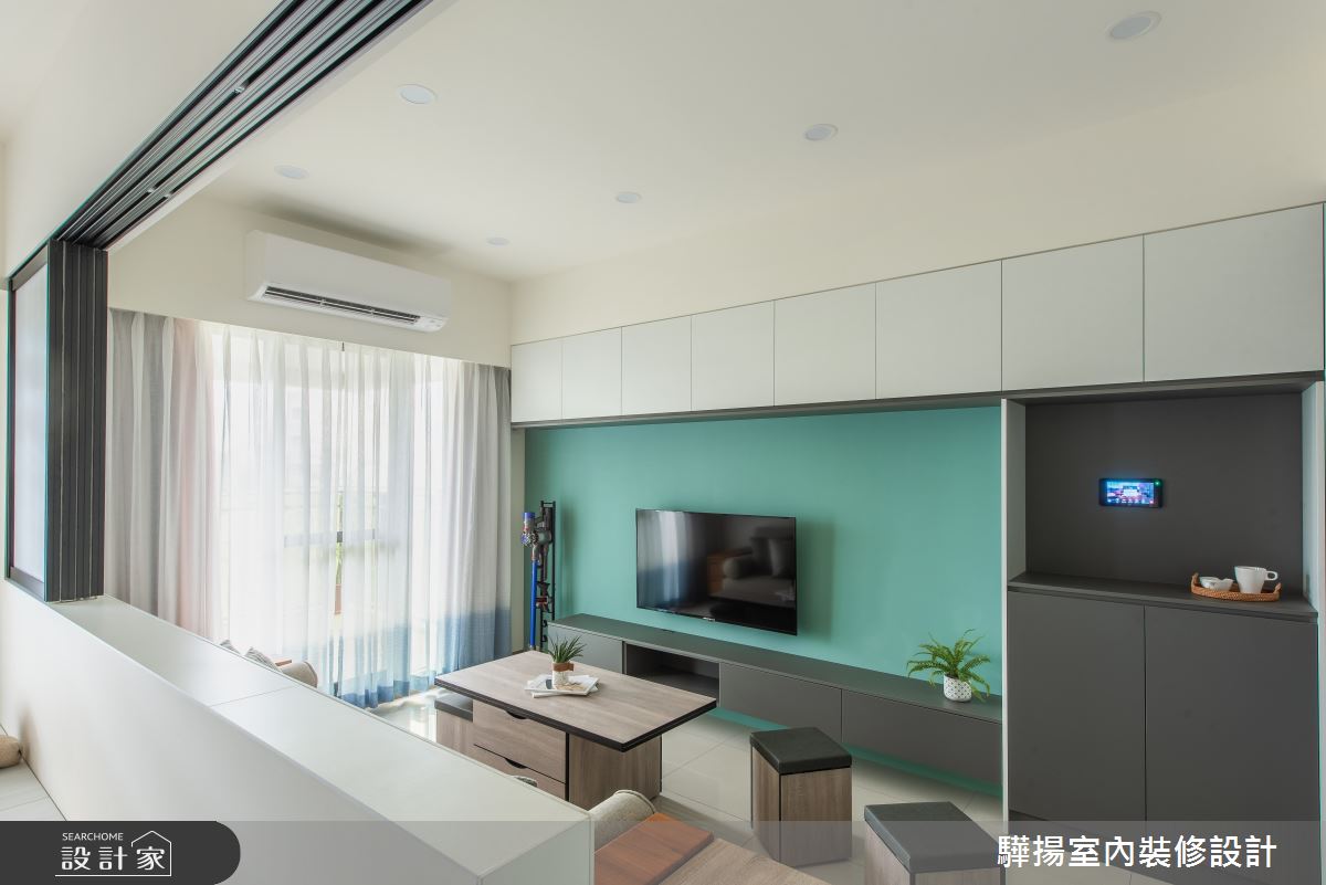 16坪新成屋(5年以下)＿北歐風客廳案例圖片＿驊揚室內裝修設計有限公司＿驊揚_97之11