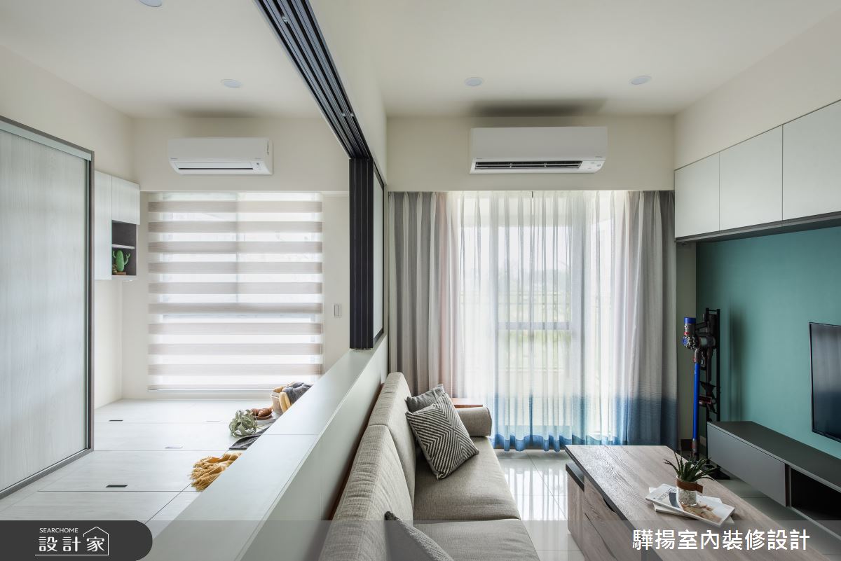 16坪新成屋(5年以下)＿北歐風客廳書房案例圖片＿驊揚室內裝修設計有限公司＿驊揚_97之12