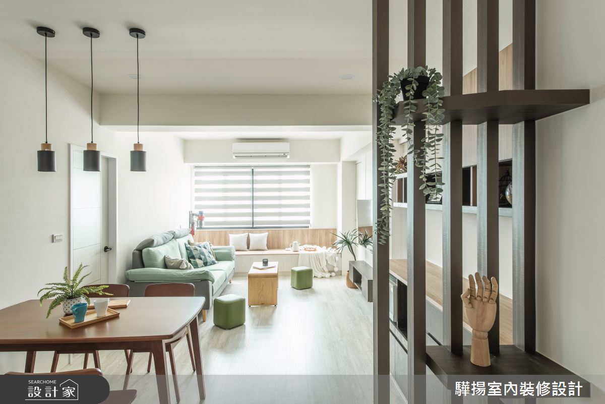 37坪中古屋(5~15年)＿混搭風玄關客廳餐廳臥榻案例圖片＿驊揚室內裝修設計有限公司＿驊揚_98之1