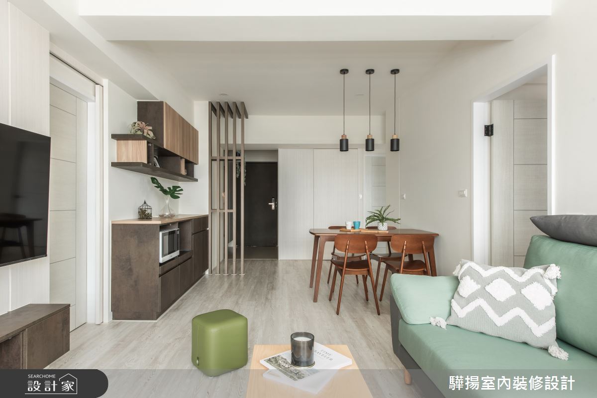 37坪中古屋(5~15年)＿混搭風玄關客廳餐廳案例圖片＿驊揚室內裝修設計有限公司＿驊揚_98之12