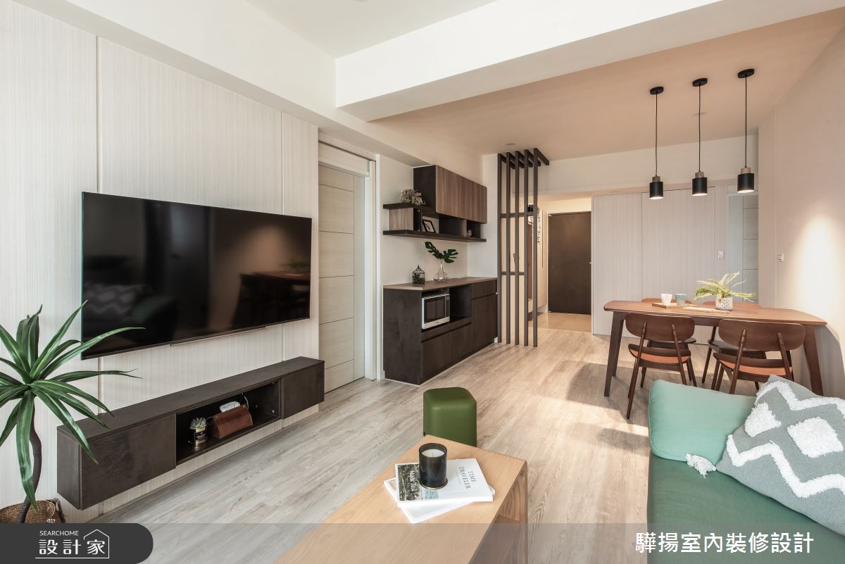 37坪中古屋(5~15年)＿混搭風玄關客廳餐廳案例圖片＿驊揚室內裝修設計有限公司＿驊揚_98之13