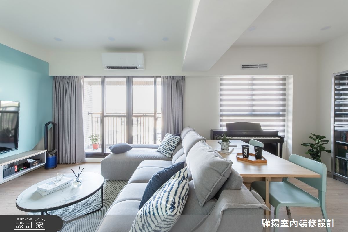 新成屋(5年以下)＿北歐風客廳書房工作區案例圖片＿驊揚室內裝修設計有限公司＿驊揚_99之6