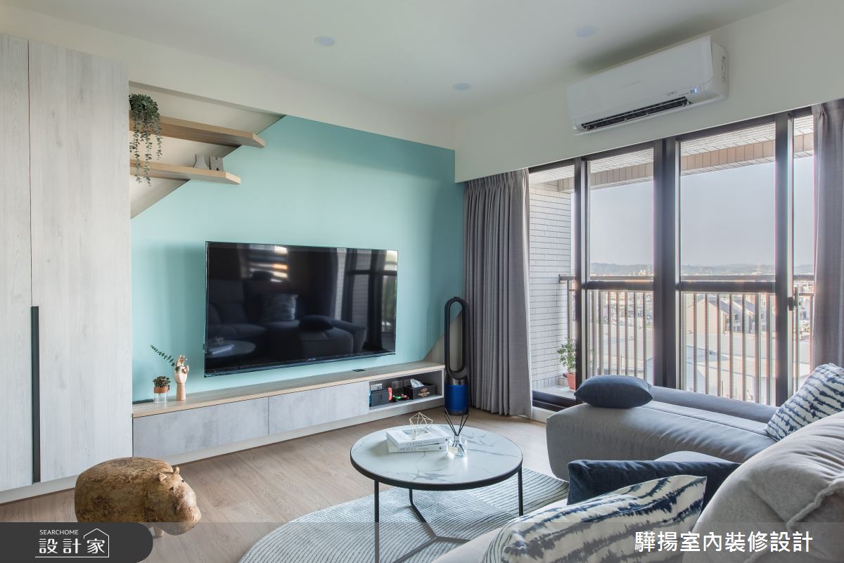 新成屋(5年以下)＿北歐風客廳案例圖片＿驊揚室內裝修設計有限公司＿驊揚_99之5