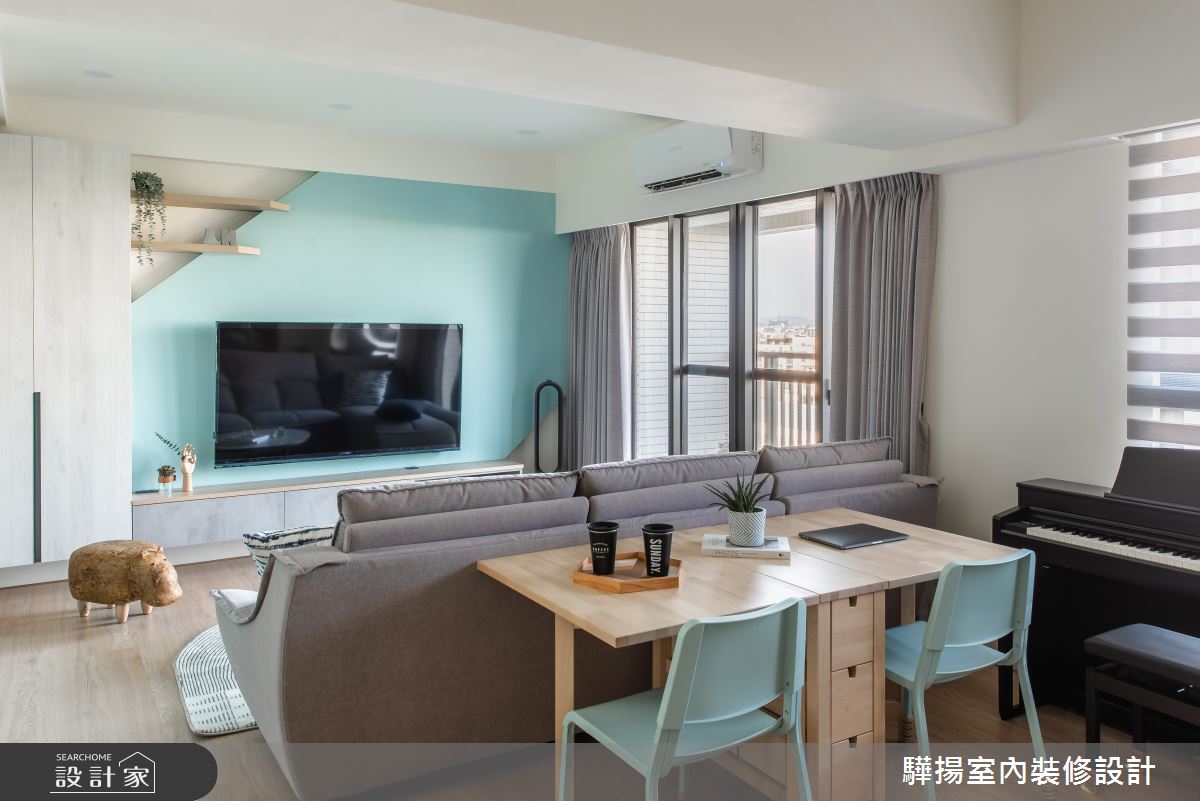 新成屋(5年以下)＿北歐風客廳書房案例圖片＿驊揚室內裝修設計有限公司＿驊揚_99之13