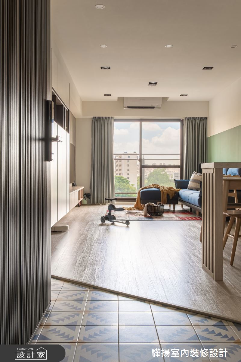 新成屋(5年以下)＿北歐風玄關客廳案例圖片＿驊揚室內裝修設計有限公司＿驊揚_100之1