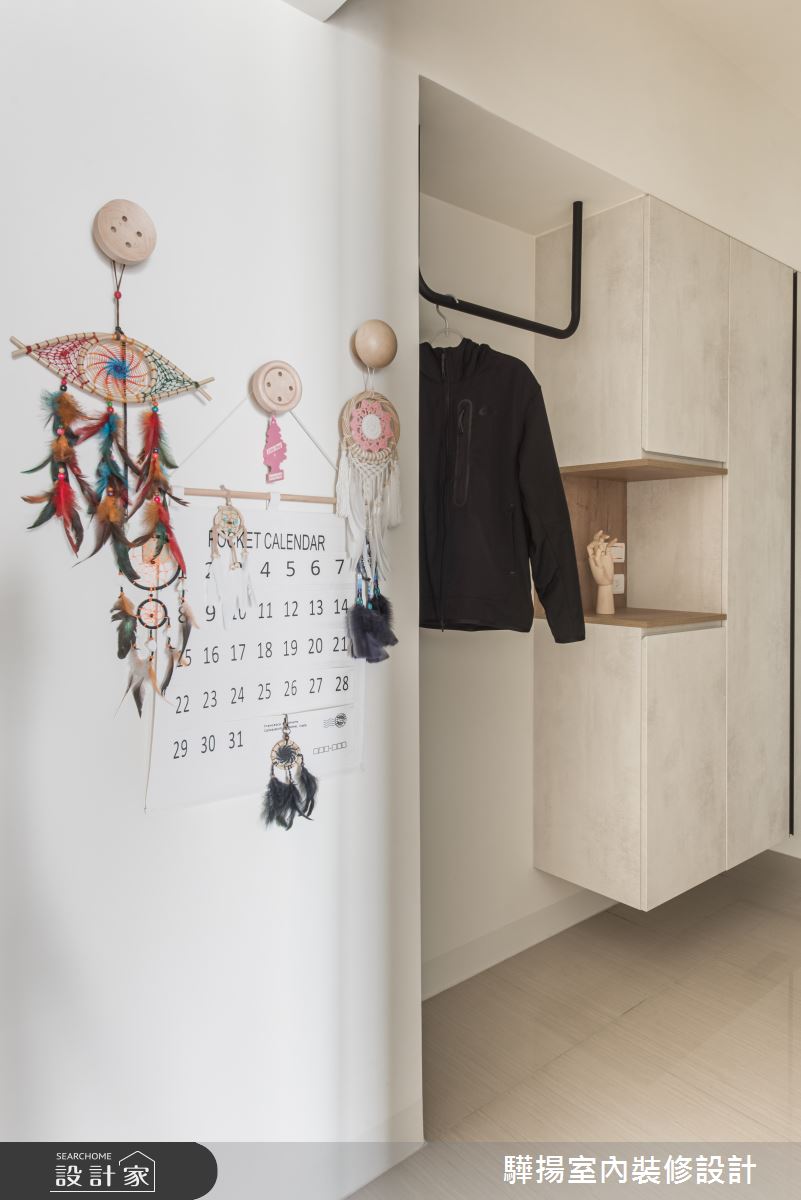 新成屋(5年以下)＿北歐風玄關案例圖片＿驊揚室內裝修設計有限公司＿驊揚_101之2