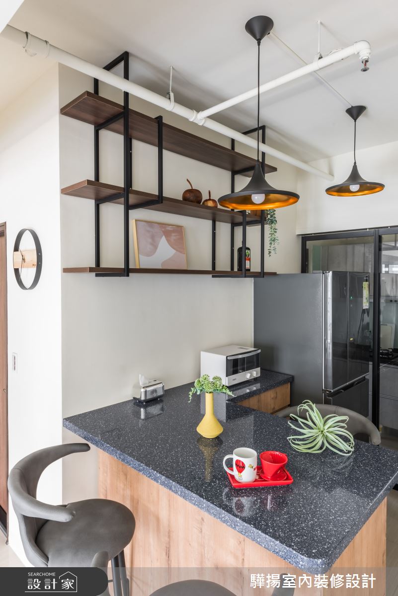 新成屋(5年以下)＿北歐風廚房吧檯案例圖片＿驊揚室內裝修設計有限公司＿驊揚_101之7