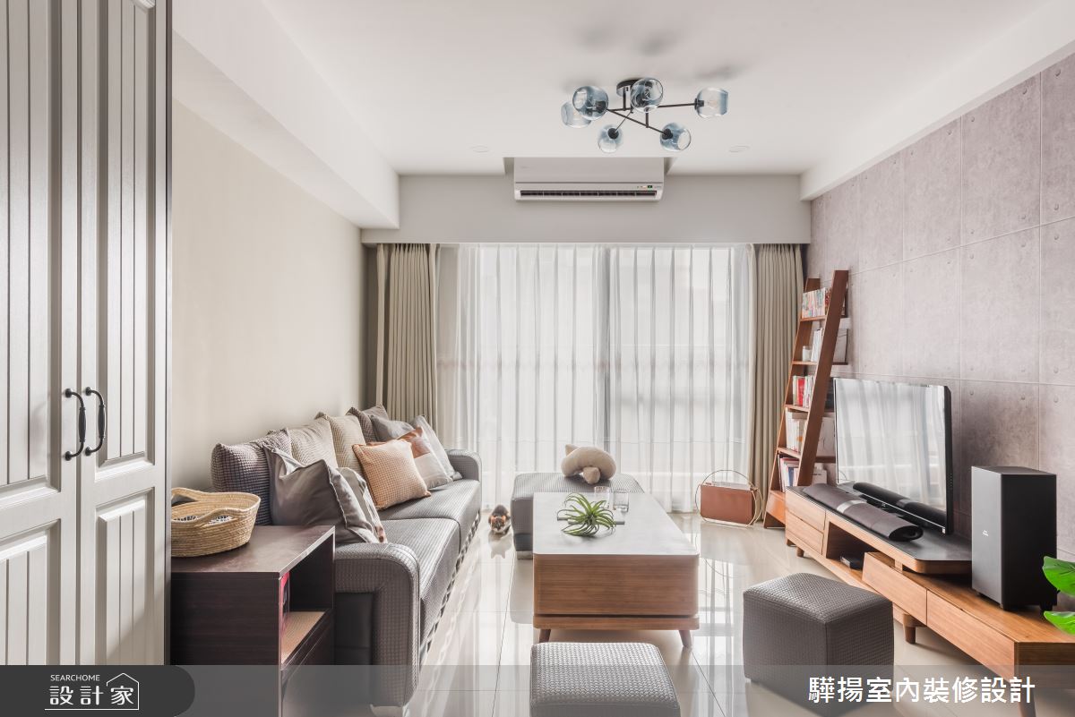 20坪新成屋(5年以下)＿混搭風客廳案例圖片＿驊揚室內裝修設計有限公司＿驊揚_102之3