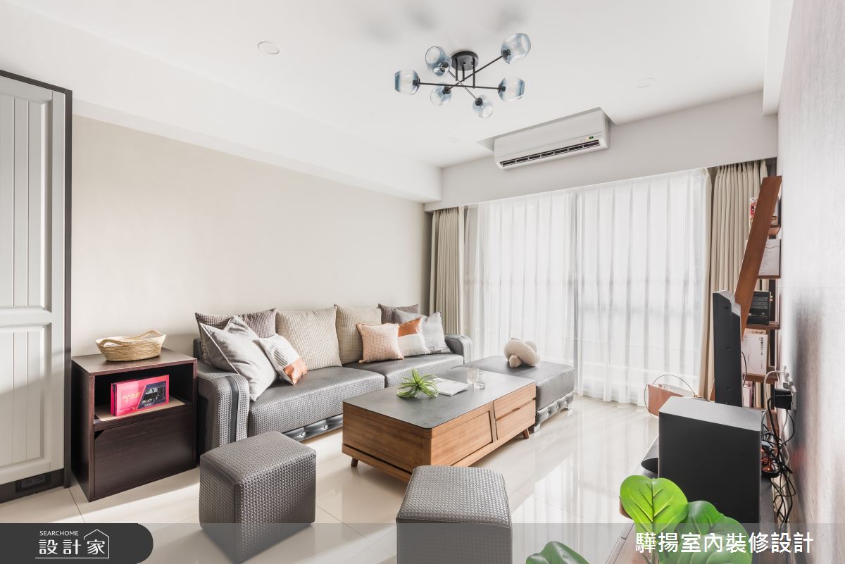 20坪新成屋(5年以下)＿混搭風客廳案例圖片＿驊揚室內裝修設計有限公司＿驊揚_102之6