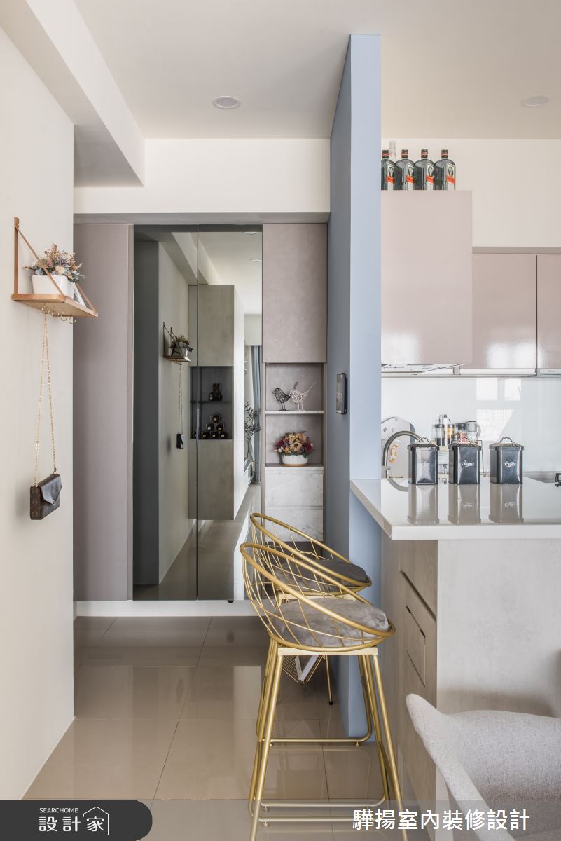 新成屋(5年以下)＿混搭風玄關吧檯案例圖片＿驊揚室內裝修設計有限公司＿驊揚_103之1