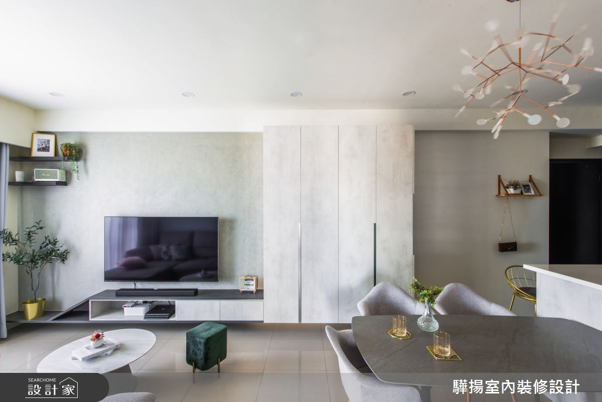 新成屋(5年以下)＿混搭風客廳餐廳案例圖片＿驊揚室內裝修設計有限公司＿驊揚_103之6