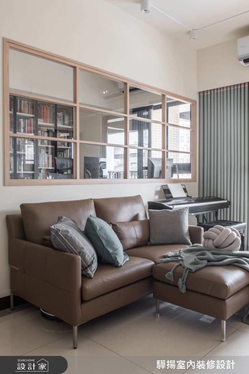 新成屋(5年以下)＿混搭風客廳書房工作區案例圖片＿驊揚室內裝修設計有限公司＿驊揚_104之10