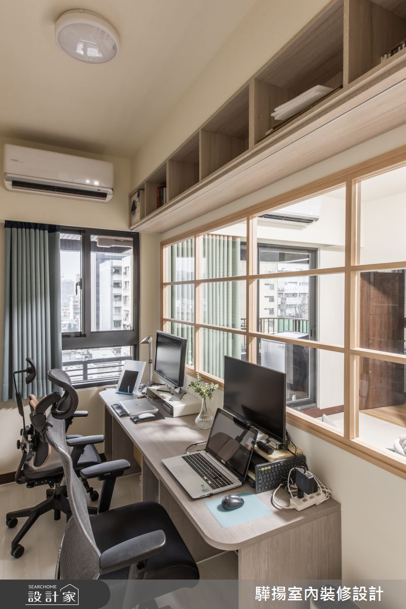新成屋(5年以下)＿混搭風書房工作區案例圖片＿驊揚室內裝修設計有限公司＿驊揚_104之12