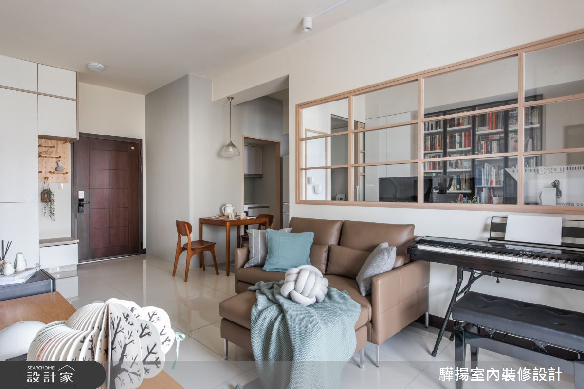 新成屋(5年以下)＿混搭風玄關客廳餐廳書房工作區案例圖片＿驊揚室內裝修設計有限公司＿驊揚_104之13