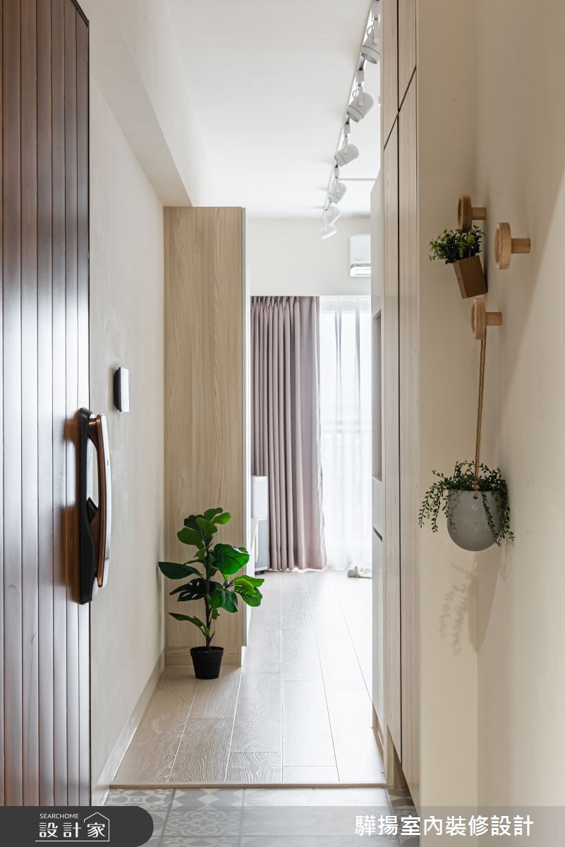 17坪新成屋(5年以下)＿北歐風玄關案例圖片＿驊揚室內裝修設計有限公司＿驊揚_105之1