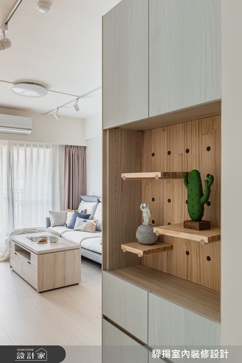 17坪新成屋(5年以下)＿北歐風玄關客廳案例圖片＿驊揚室內裝修設計有限公司＿驊揚_105之2