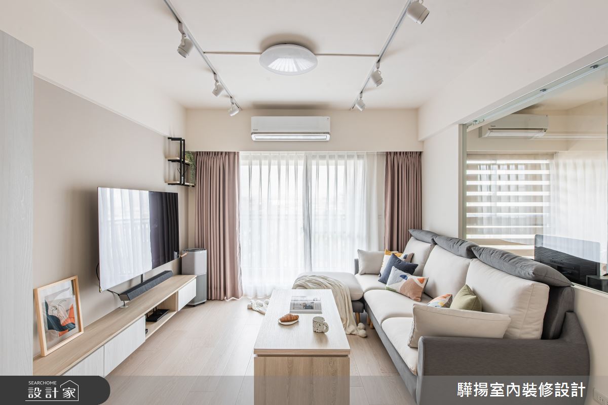 17坪新成屋(5年以下)＿北歐風客廳案例圖片＿驊揚室內裝修設計有限公司＿驊揚_105之3