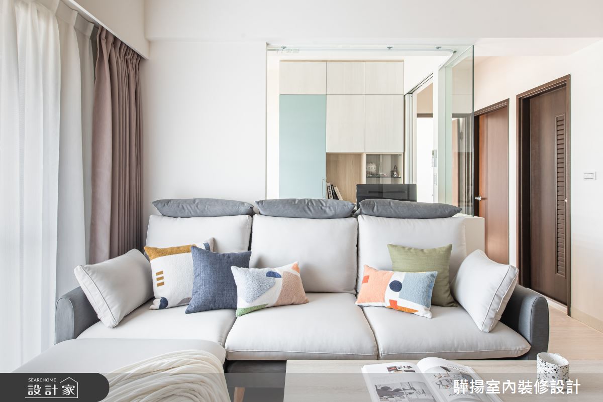 17坪新成屋(5年以下)＿北歐風客廳案例圖片＿驊揚室內裝修設計有限公司＿驊揚_105之7