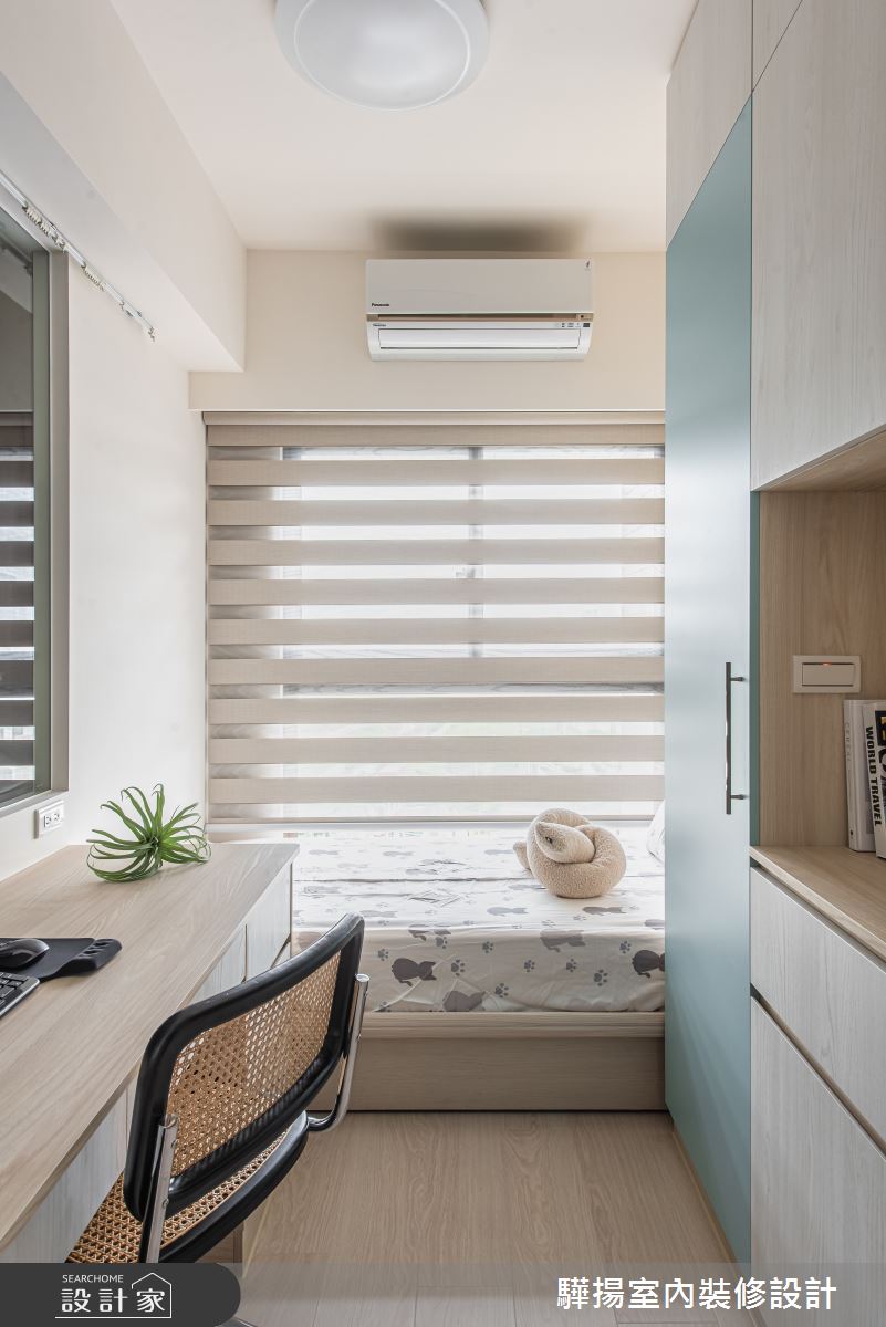 17坪新成屋(5年以下)＿北歐風書房工作區臥榻案例圖片＿驊揚室內裝修設計有限公司＿驊揚_105之18