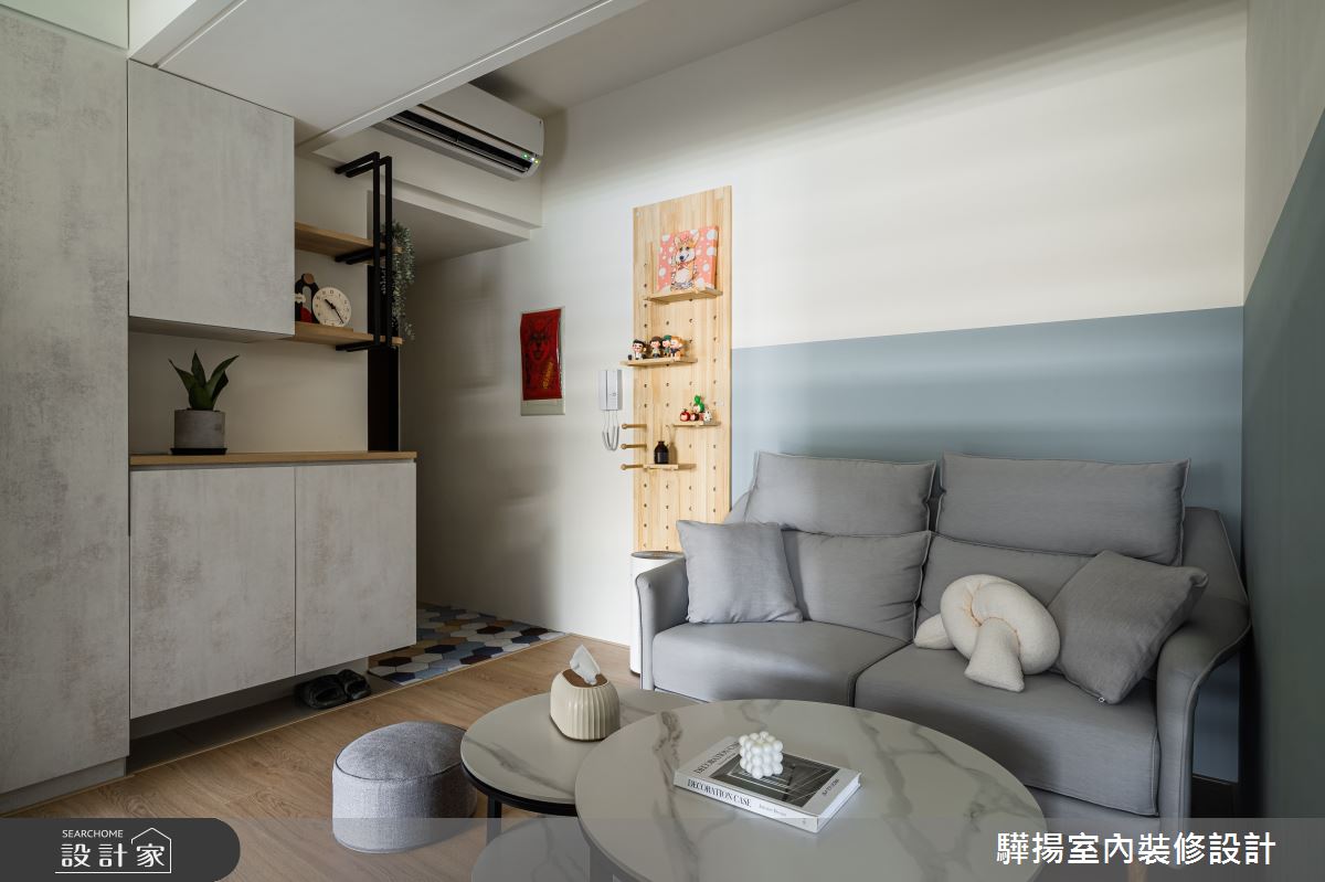 新成屋(5年以下)＿混搭風玄關客廳案例圖片＿驊揚室內裝修設計有限公司＿驊揚_106之2