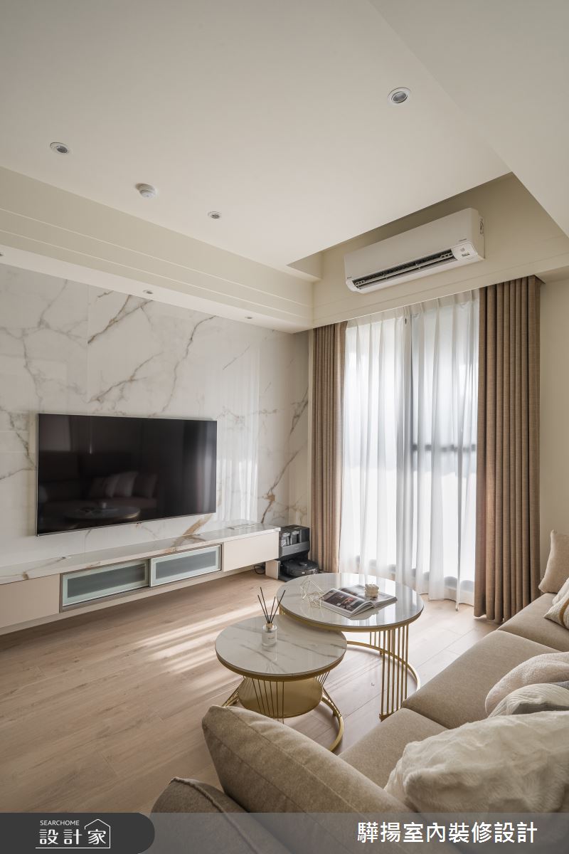 19坪新成屋(5年以下)＿現代風客廳案例圖片＿驊揚室內裝修設計有限公司＿驊揚_107之10