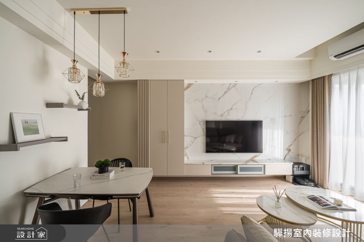 19坪新成屋(5年以下)＿現代風客廳餐廳案例圖片＿驊揚室內裝修設計有限公司＿驊揚_107之11