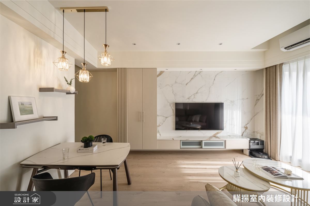 19坪新成屋(5年以下)＿現代風客廳餐廳案例圖片＿驊揚室內裝修設計有限公司＿驊揚_107之12