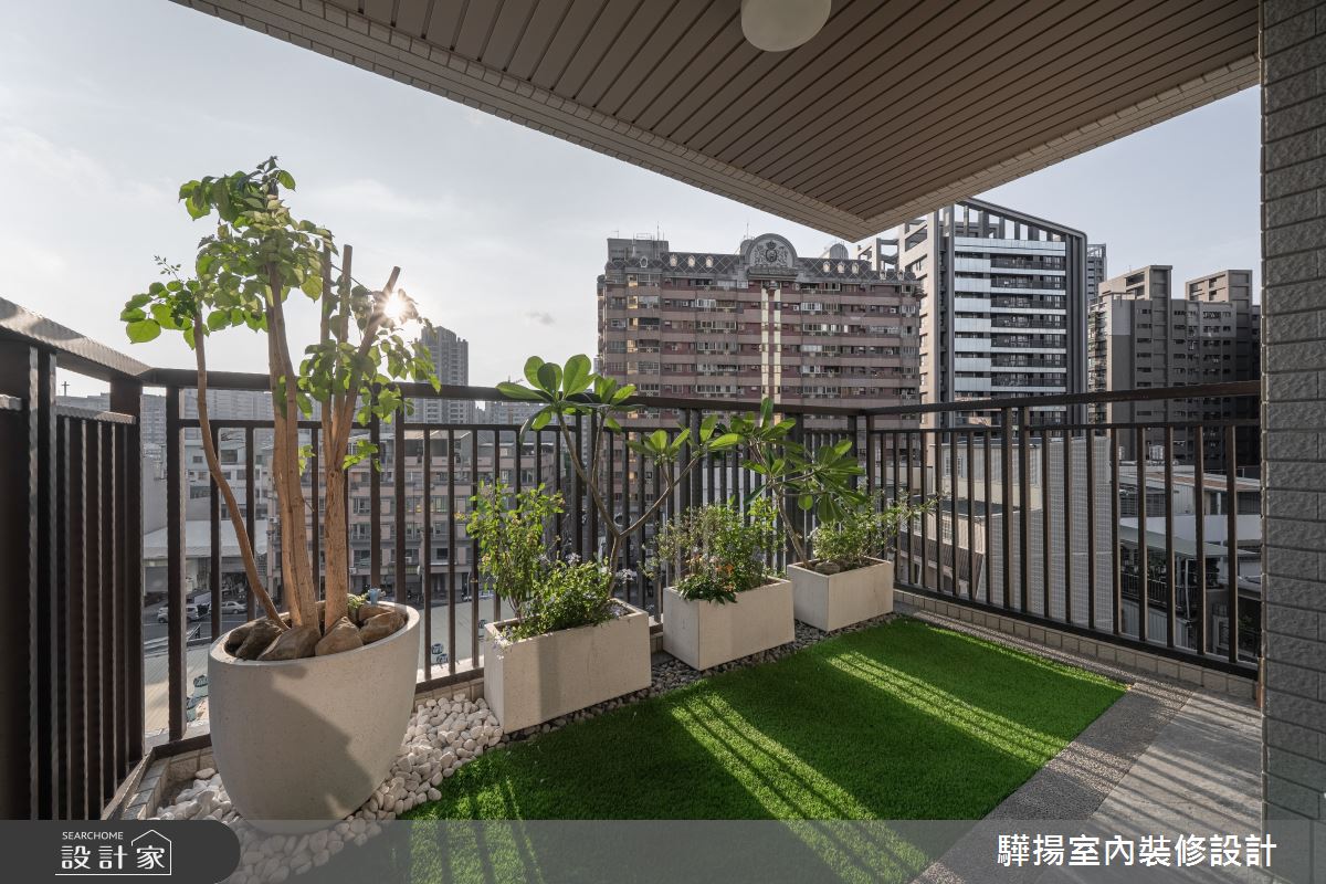 19坪新成屋(5年以下)＿現代風陽台案例圖片＿驊揚室內裝修設計有限公司＿驊揚_107之31