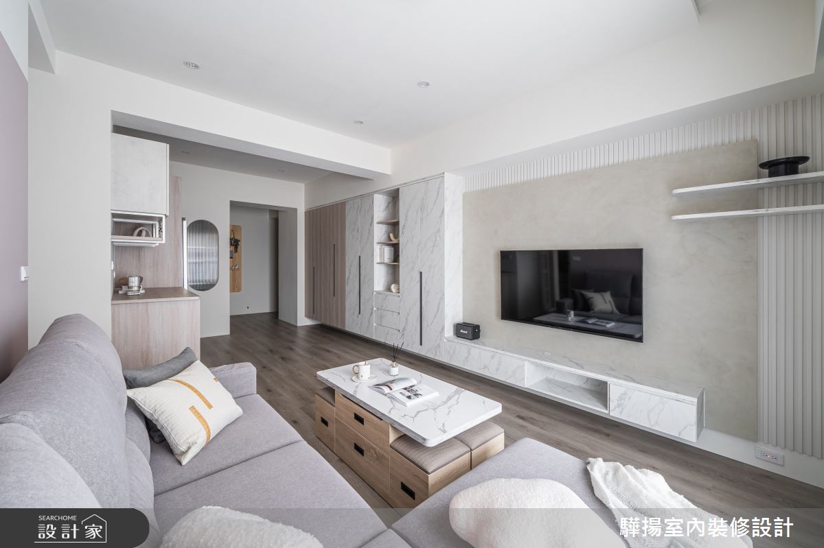 新成屋(5年以下)＿北歐現代風客廳案例圖片＿驊揚室內裝修設計有限公司＿驊揚_108之14