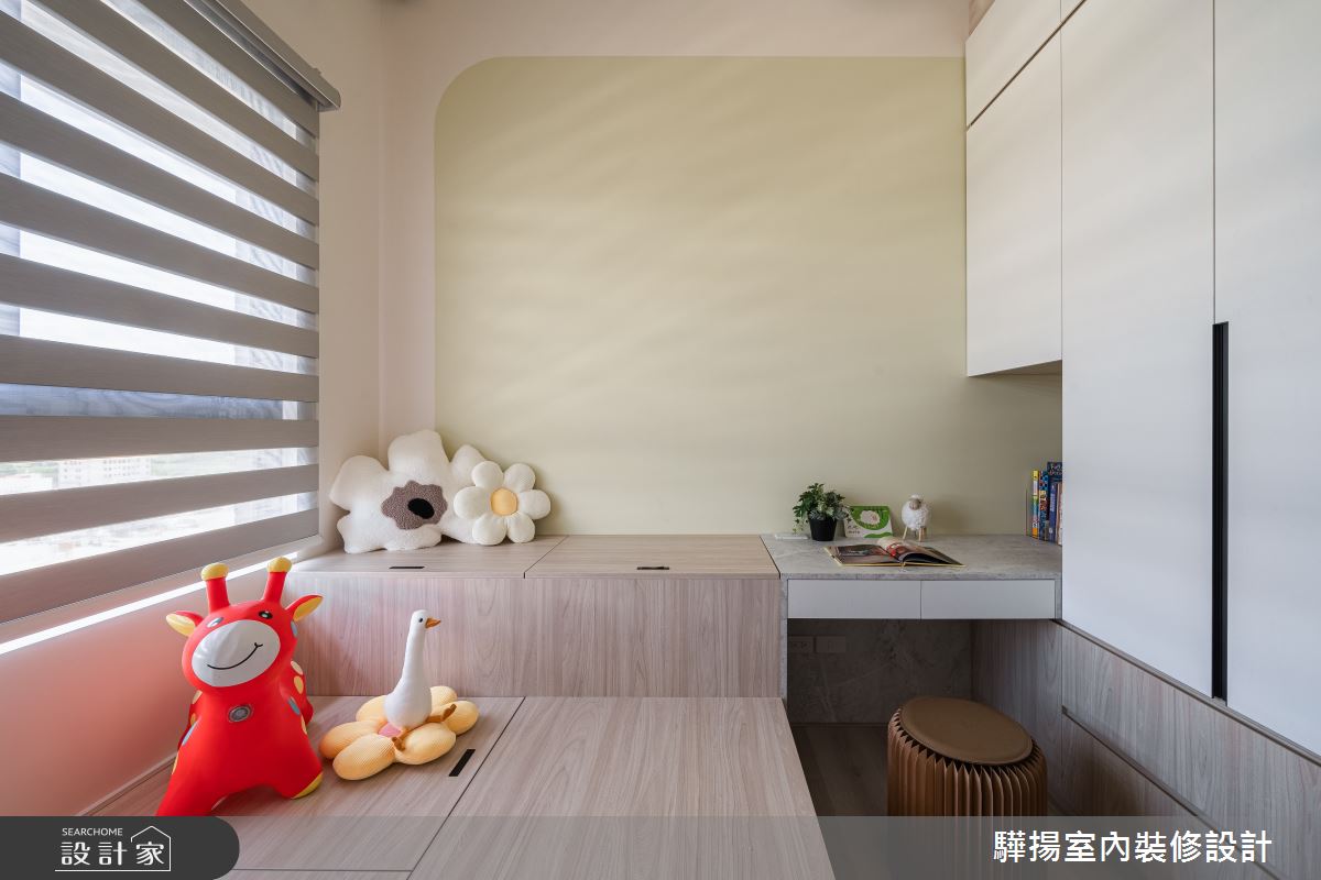 15坪中古屋(5~15年)＿簡約風臥室兒童房兒童房案例圖片＿驊揚室內裝修設計有限公司＿驊揚_109之17
