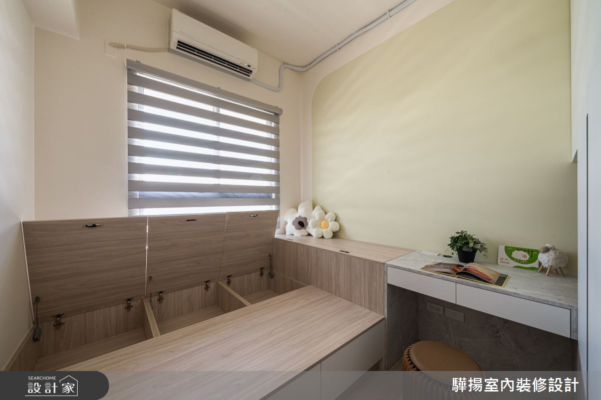 15坪中古屋(5~15年)＿簡約風臥室兒童房兒童房案例圖片＿驊揚室內裝修設計有限公司＿驊揚_109之18