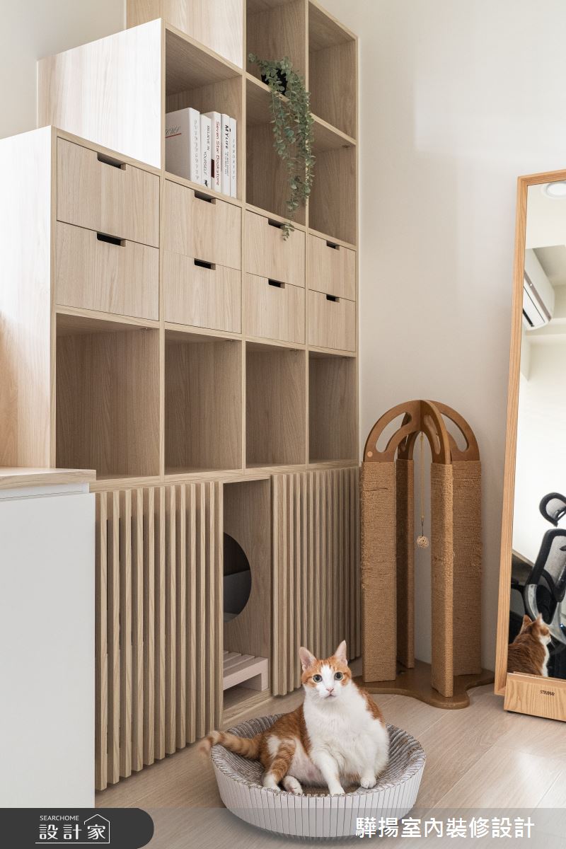 新成屋(5年以下)＿混搭風書房寵物案例圖片＿驊揚室內裝修設計有限公司＿驊揚_110之18