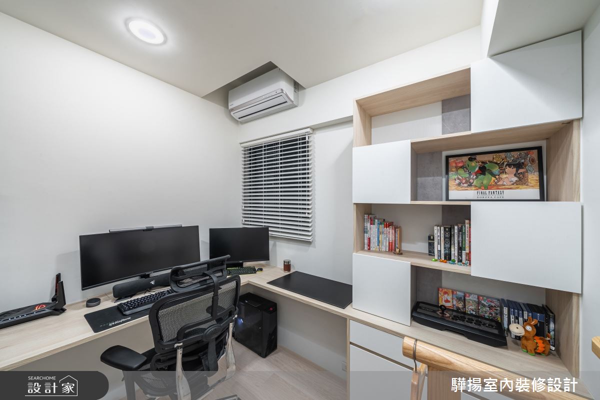 新成屋(5年以下)＿混搭風書房案例圖片＿驊揚室內裝修設計有限公司＿驊揚_110之27