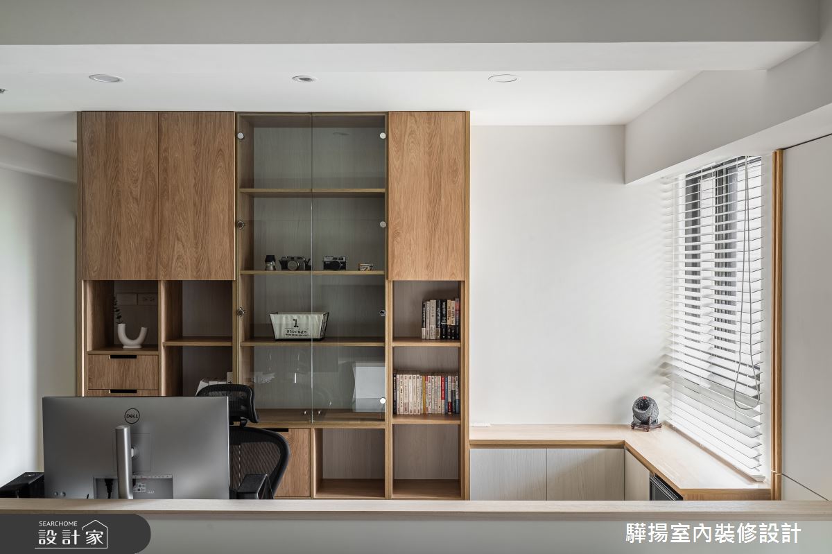 新成屋(5年以下)＿日式無印風書房工作區案例圖片＿驊揚室內裝修設計有限公司＿驊揚_111之12