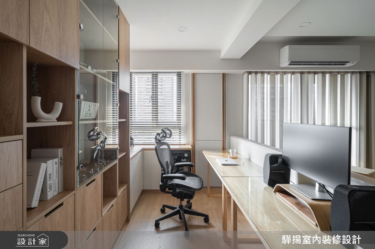 新成屋(5年以下)＿日式無印風書房工作區案例圖片＿驊揚室內裝修設計有限公司＿驊揚_111之16