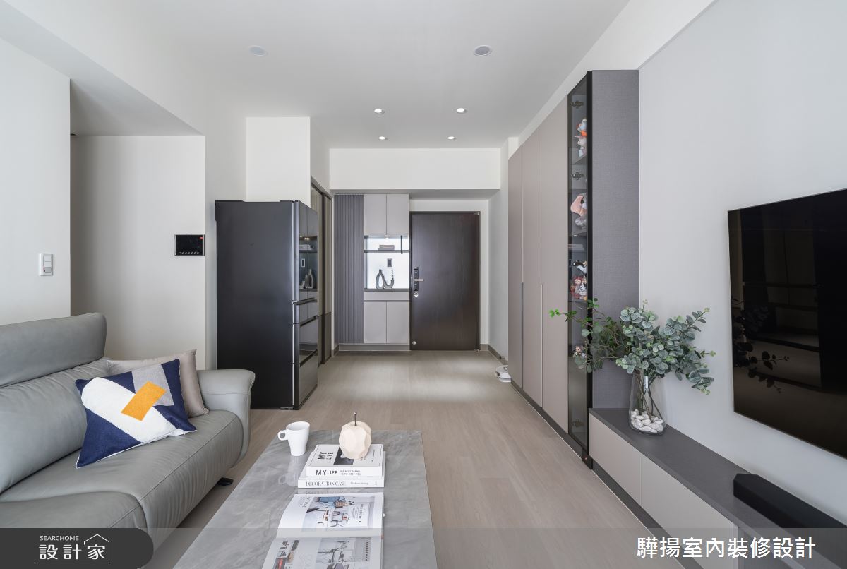新成屋(5年以下)＿現代簡約風玄關客廳案例圖片＿驊揚室內裝修設計有限公司＿驊揚_112之10