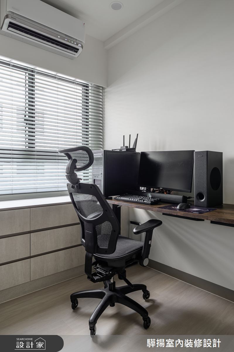 新成屋(5年以下)＿現代簡約風書房工作區案例圖片＿驊揚室內裝修設計有限公司＿驊揚_112之23