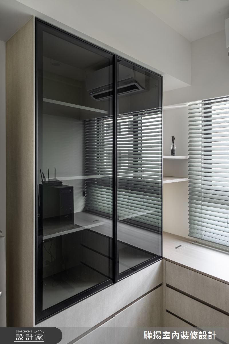 新成屋(5年以下)＿現代簡約風書房工作區案例圖片＿驊揚室內裝修設計有限公司＿驊揚_112之22