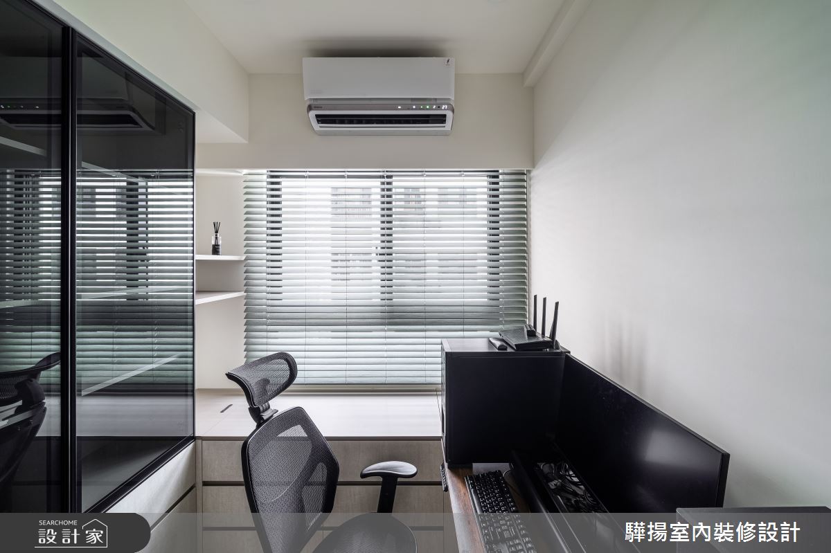 新成屋(5年以下)＿現代簡約風書房工作區案例圖片＿驊揚室內裝修設計有限公司＿驊揚_112之21