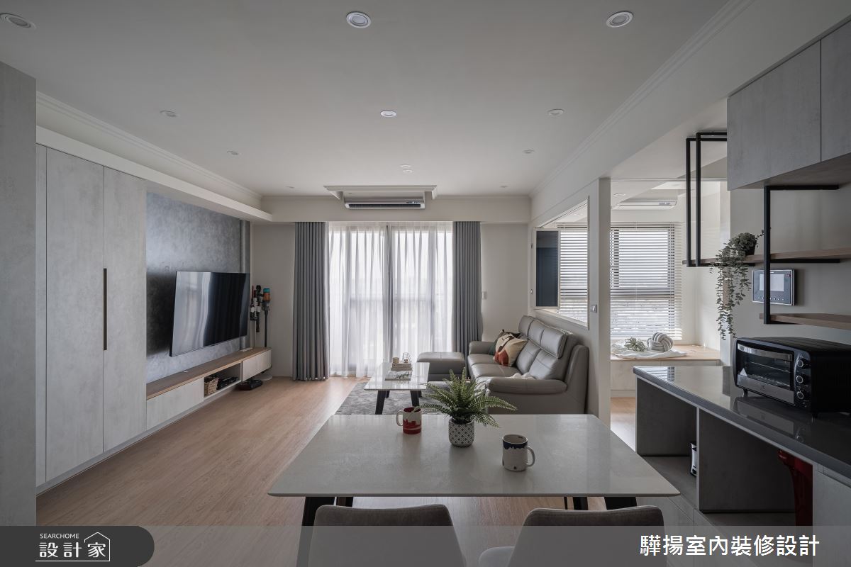 新成屋(5年以下)＿現代簡約風客廳餐廳案例圖片＿驊揚室內裝修設計有限公司＿驊揚_113之3