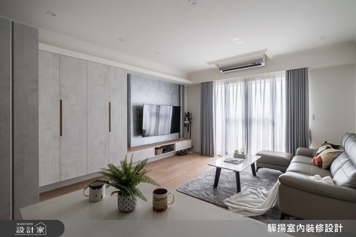 新成屋(5年以下)＿現代簡約風客廳案例圖片＿驊揚室內裝修設計有限公司＿驊揚_113之4