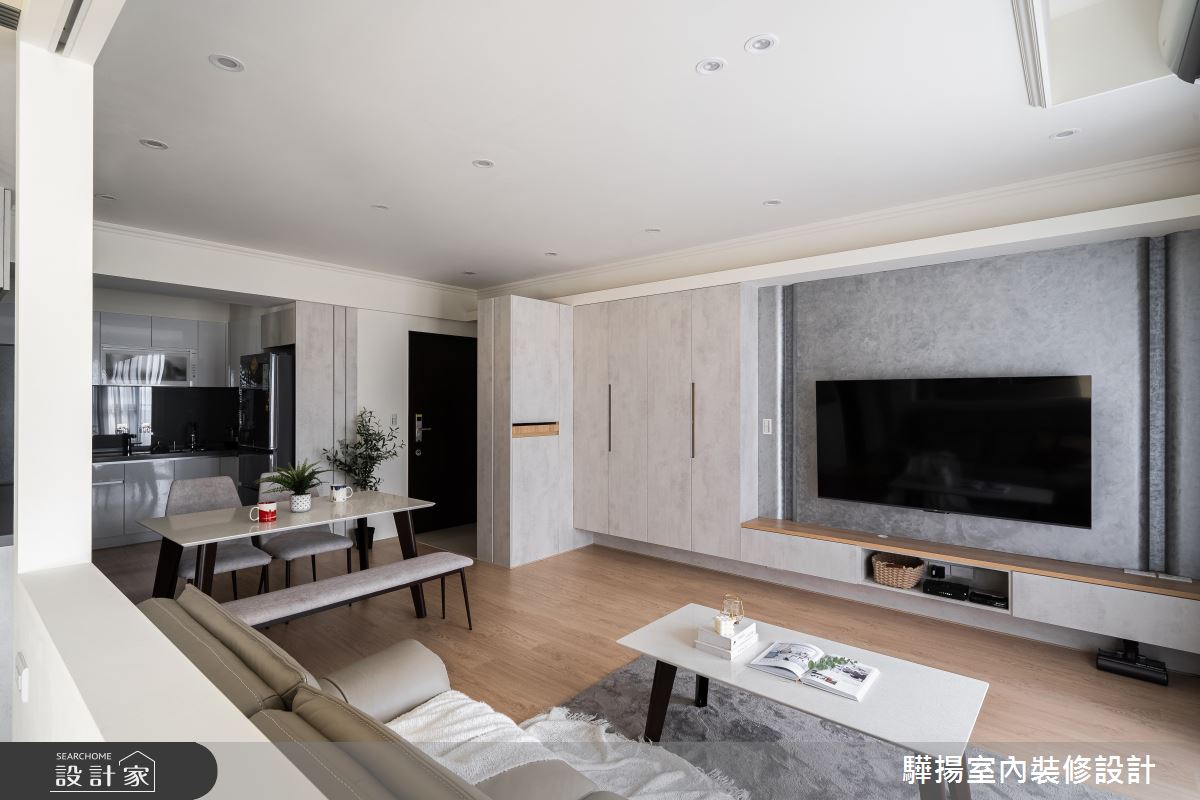 新成屋(5年以下)＿現代簡約風玄關客廳餐廳廚房案例圖片＿驊揚室內裝修設計有限公司＿驊揚_113之13