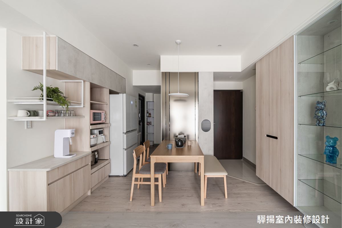 新成屋(5年以下)＿簡約風玄關餐廳廚房案例圖片＿驊揚室內裝修設計有限公司＿驊揚_114之5