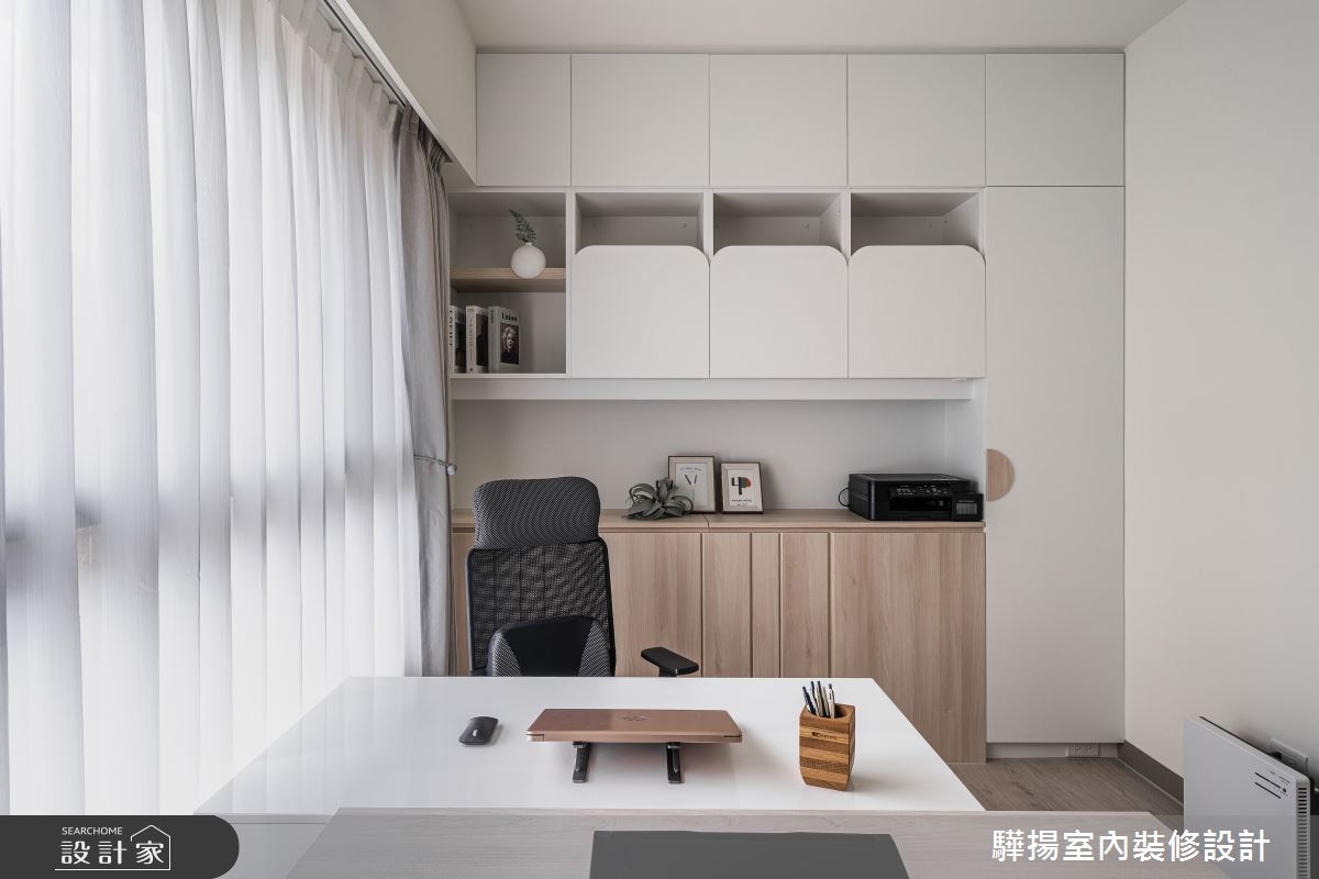 新成屋(5年以下)＿簡約風書房工作區案例圖片＿驊揚室內裝修設計有限公司＿驊揚_114之27